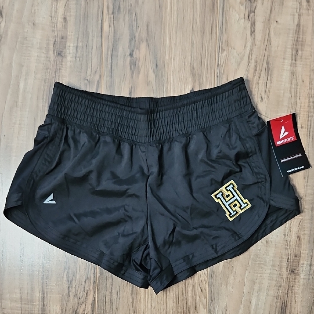 BSN Sports Black Women's Athletic Training Shorts NWT Small